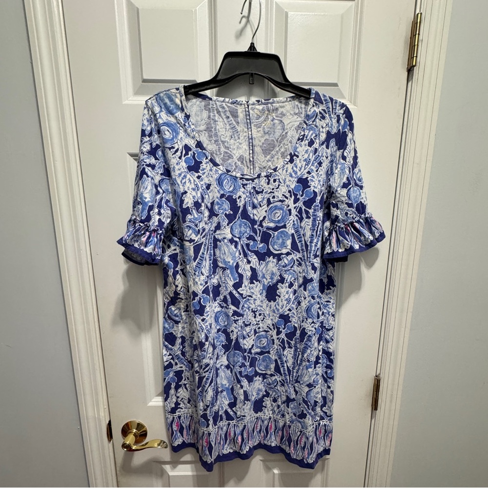 Lilly Pulitzer size xl Jayden pretty peas dress